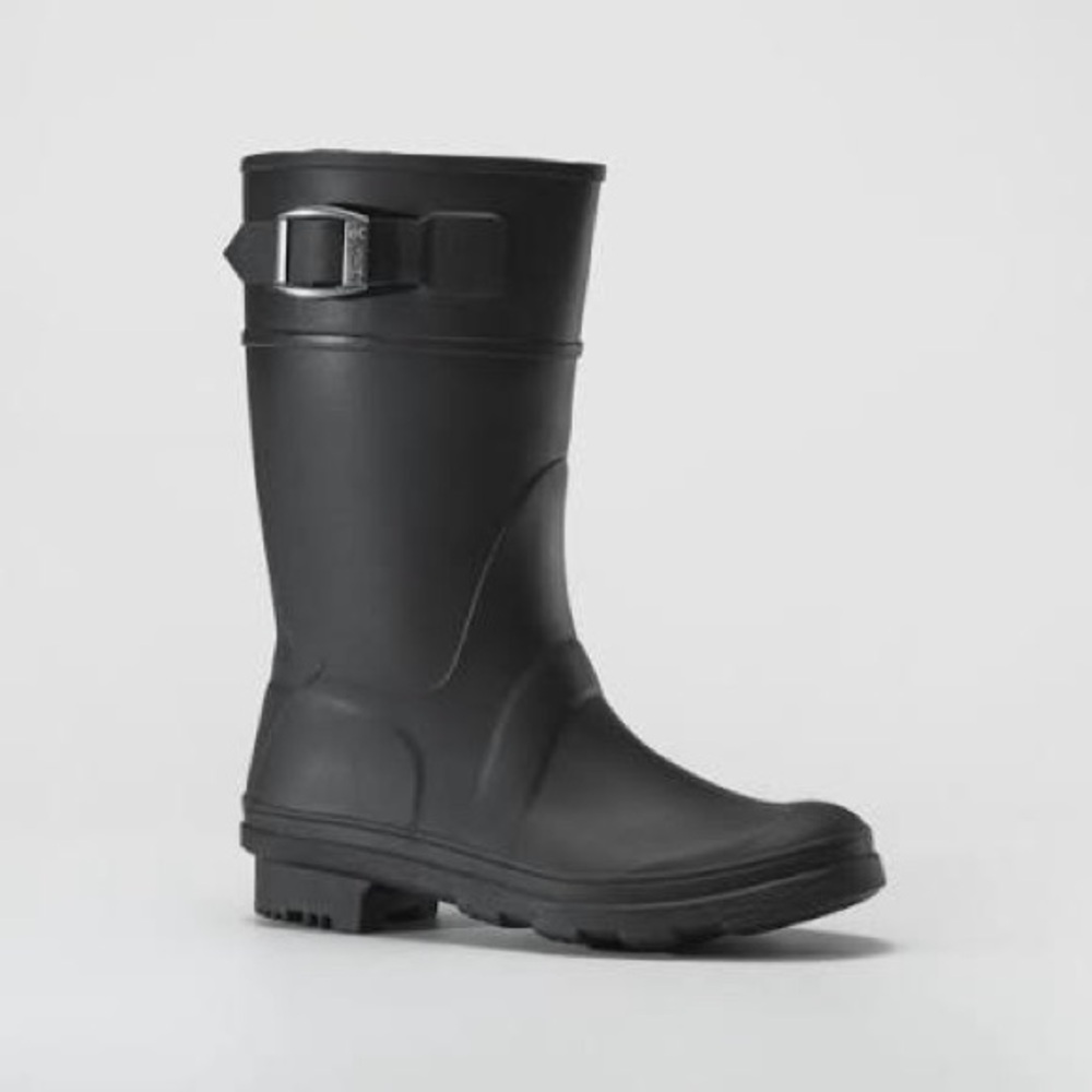 Size 4 Youth Kamik Charcoal Kids Rain & Snow Boots